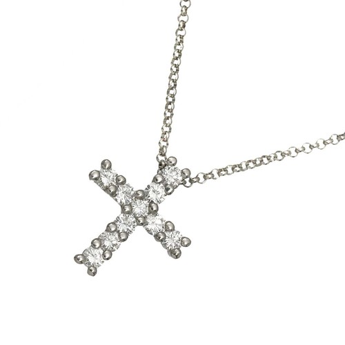 Collana con diamanti ct - diamanti,