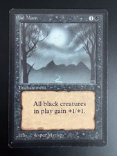 BETA Bad Moon GD Magic Card