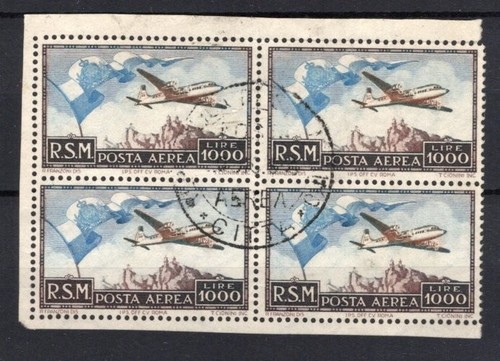 San marino 1951 bandierone - san,