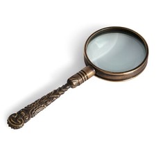 Rococo Bronze Magnifier