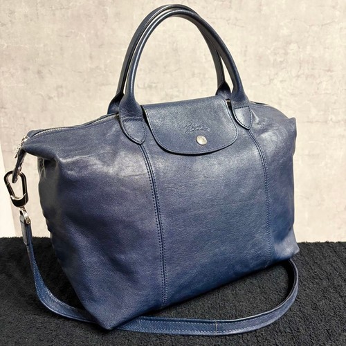 Longchamp pliage cuir pelle - longchamp,