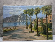 Olio Su Tela 50×70 Lago Di