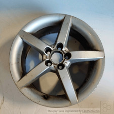 6.5x16H2ET43 Disco ruota post. in lega SX SEAT IBIZA (6L) 1.9 TDI (96Kw) Ber.