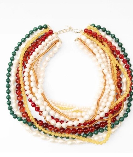 Collana perle zara - collana,