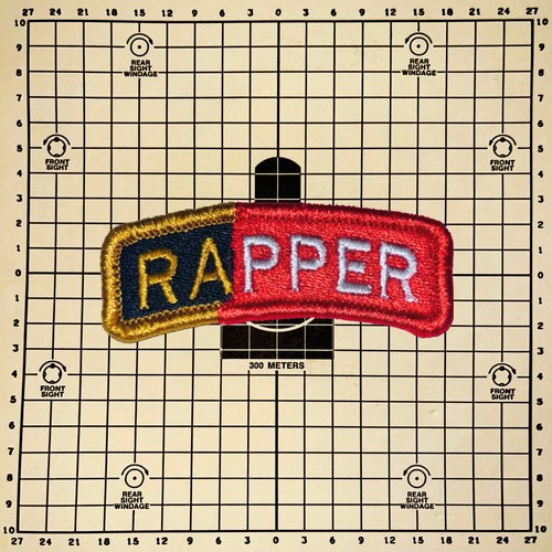Patch militare rapper ranger