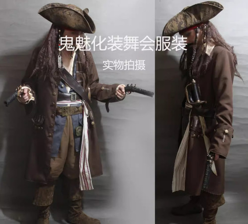 Costume jack sparrow adulto - jack,