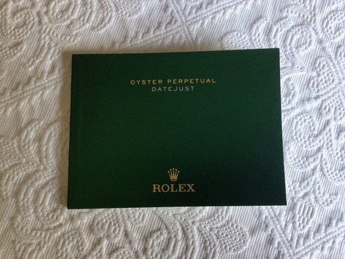 Libretto booklet rolex - booklet,