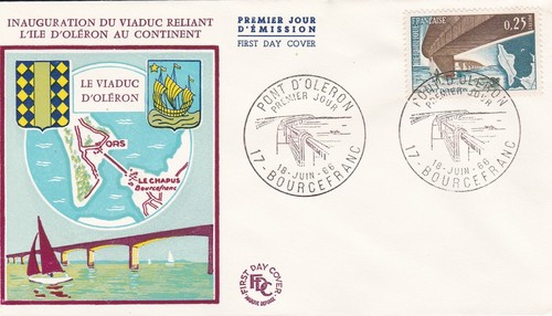 Francia 1966 fdc - francia,