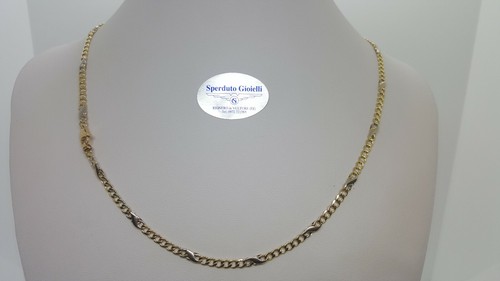 Collana unisex maglia - collana, oro