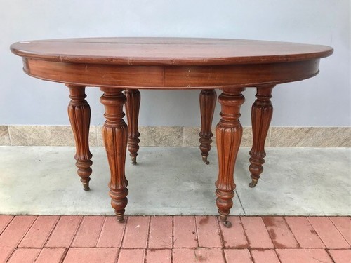 Elegante tavolo ovale - tavolo,
