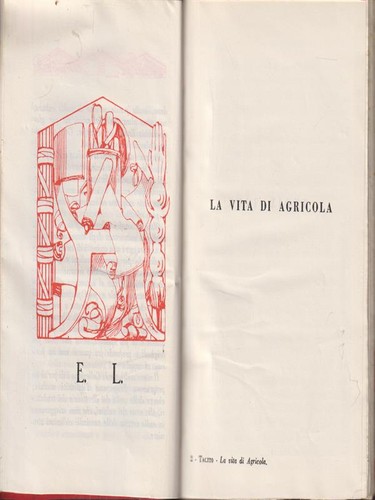 Tacito vita di agricola - tacito,