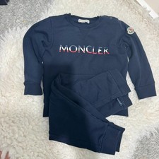 Tuta Moncler Bambini Logo Navy
