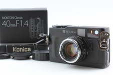 [MINT+++] Konica Hexar RF Telecamera a telemetro pellicola Nokton 40 mm F1.4 ...