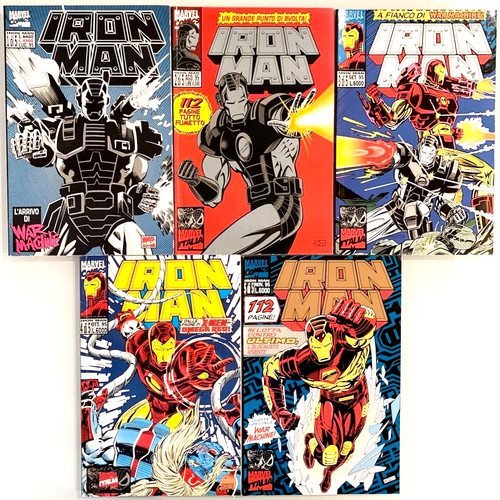 Iron man war machine completa - man/war,