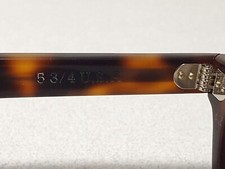 Tart Arnel Demi Amber (new), size 42/24, without case, tortoise, Johnny Depp 