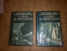 IL CONTE DI MONTECRISTO- DUMAS- ED. LUCCHI- 2 VOLUMI- RARI! A 2022