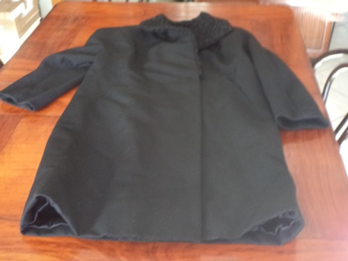Antico cappotto pesante nero - antico,