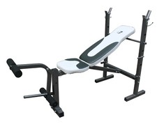 Panca pesi con portabilanciere - panca,