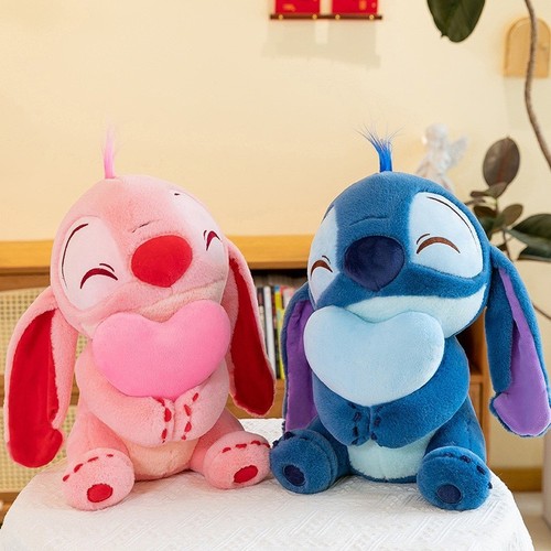 Peluche cuore amore stitch - cuore,