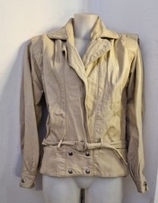 Giacca Vintage In Vera Pelle