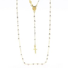 Collana Unisex Rosario Oro