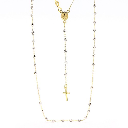 Collana unisex rosario - rosario, oro