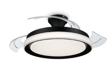 Plafoniera led con ventola