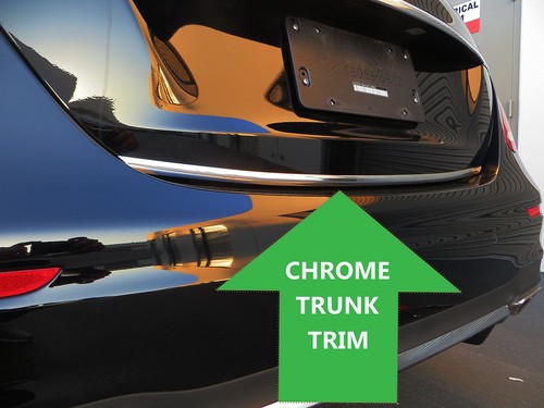 Chrome trunk trim tailgate - chrome,