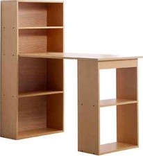 Scrivania Con Mensole Libreria