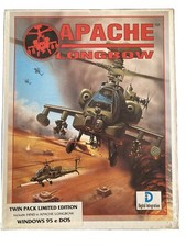 APACHE LONGBOW (Digital Integration 1995), PC CD ROM, BIG BOX, "BEST SIM. 1995"