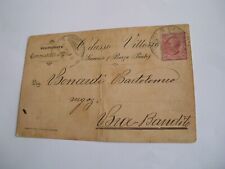 Cuneo - Garessio Borgo Ponte Odasso Vittorio - spedita f. p. 1909 piega