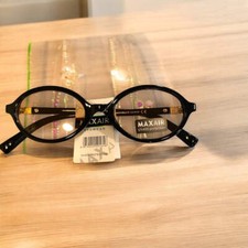 Occhiali da sole rotondi neri MAXAIR unisex vintage UV400 lenti trasparenti moda