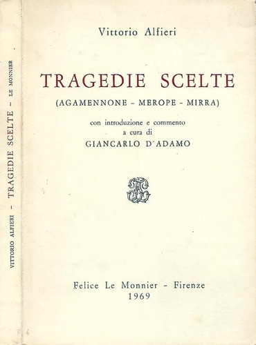 Tragedie scelte agamennone - tragedie,