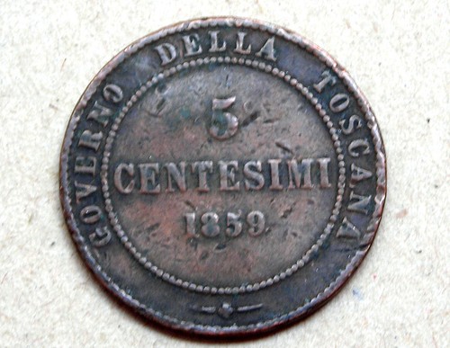 Centesimi 1859 vittorio - 5,