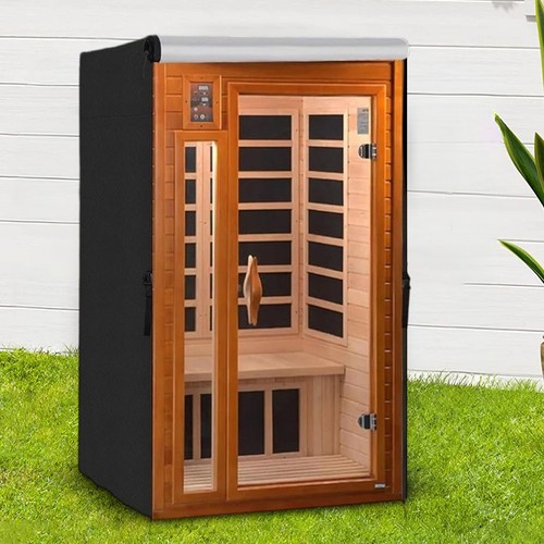 Copertura sauna esterno con - sauna,