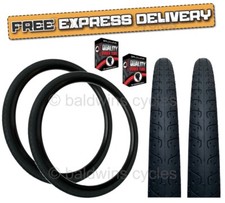 PNEUMATICO Caldys 26x1,50 City Slick NERO Mountain MTB Bici Liscia Strada s TUBO s