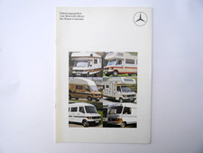 Brochure depliant "Mercedes