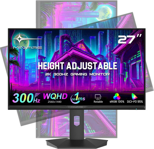 Pollici qhd 300hz gaming - qhd,