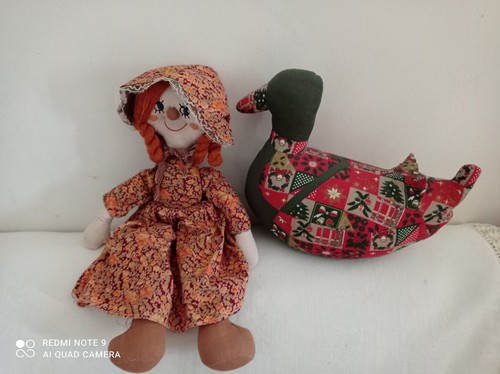 Bambola in tessuto d - 🦆,