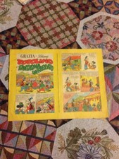 Grazia Disney N.1 Topolino e il Fantasma Raffreddato All. Grazia N.1728 Del 1974