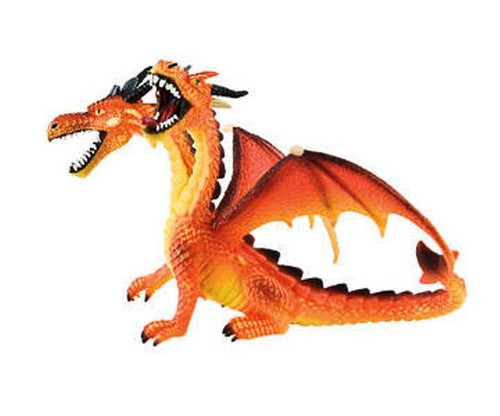 Drago arancio teste - 2,