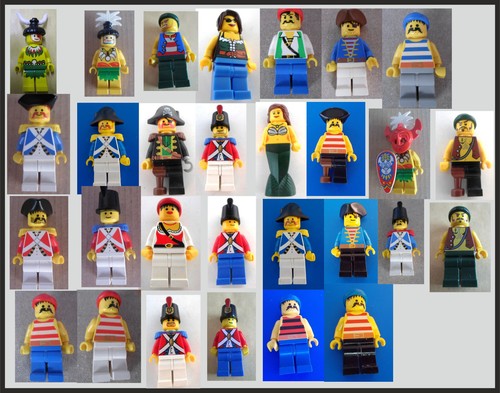 Lego minifigures pirati - pirati, varie