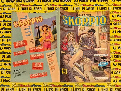 Fumetto rivista skorpio - fumetto,