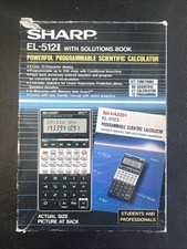 Sharp EL-512H Calcolatrice