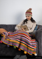 Scialle/Coperta in Lana