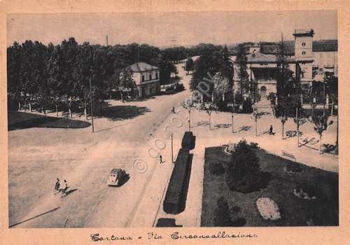 Cartolina tortona via - cartolina,