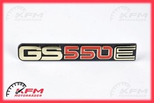 Suzuki GS 550 E targa emblema