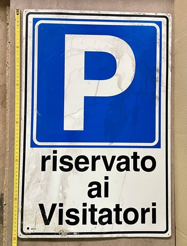 Targa tabella vintage - targa, latta
