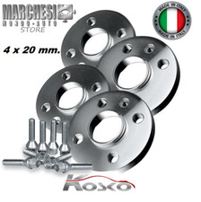 KIT 4 DISTANZIALI RUOTE 20 MM