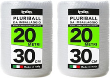 Pluriball per Imballaggio E Spedizioni – Rotolo Da 20 Metri X 30 Cm – Bolle Aria
